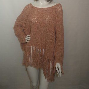 Very J. Open Back Sweater